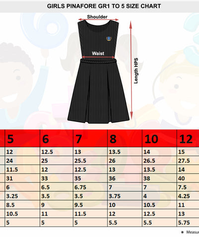 Girls Pinafore(GR1-GR5)-NAS