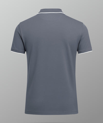 Boys Grey Polo Shirt – ATS