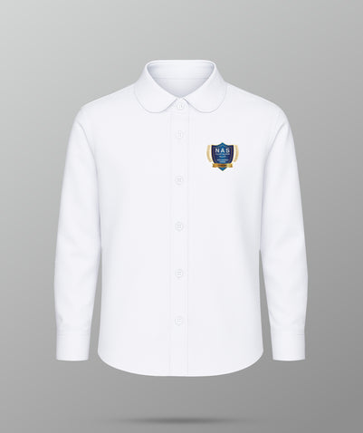 Boys White Shirt (GR 6 – GR 12) (GR1 – GR 5)-NAS