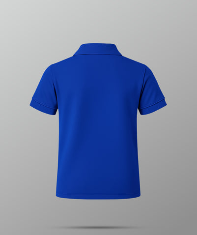 Unisex Blue PE-Polo T-shirt (KG – GR5)-NAS